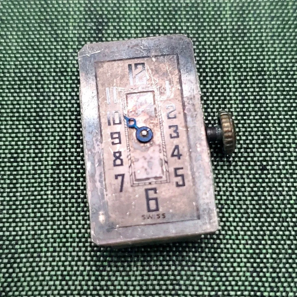 Vintage Elgin 15 Jewels Mechanical Wrist Watch‎ Movement Faces Mechanisms Misc